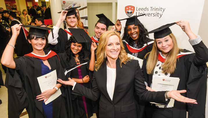 18 Our Alumni Community Study at Leeds Trinity and get lifetime membership to a community of talented and successful graduates.