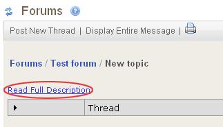 How to use Forums The Forums tool allows you to contribute to an online discussion set by your facilitator.
