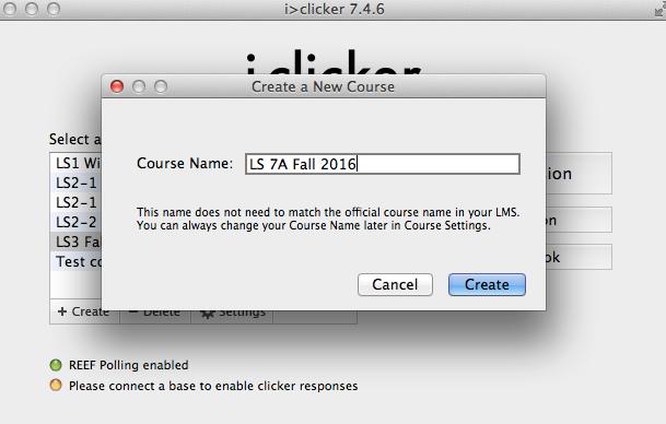 Enter your course name as it appears in your CCLE course site.