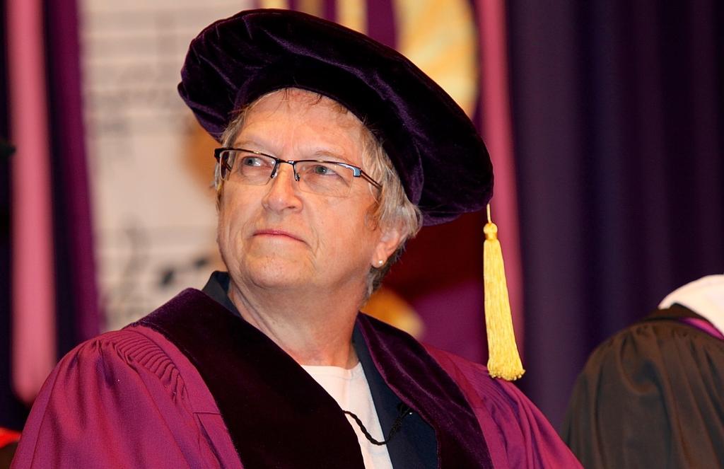 Honorary Doctor of Laws Speech, Western University Delivered by COU President and CEO Bonnie M. Patterson Friday, June 12, 2015 10 a.m. Check Against Delivery Mr. Chancellor, Mr.
