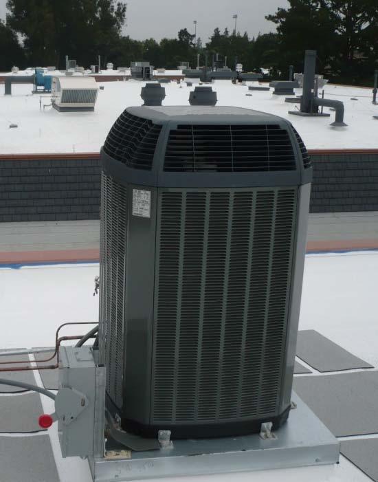 Gunn High School Air Conditioning of Existing Buildings Best Contracting Services Inc. completed the installation of air conditioning units and cool roof coating in the summer 2011.