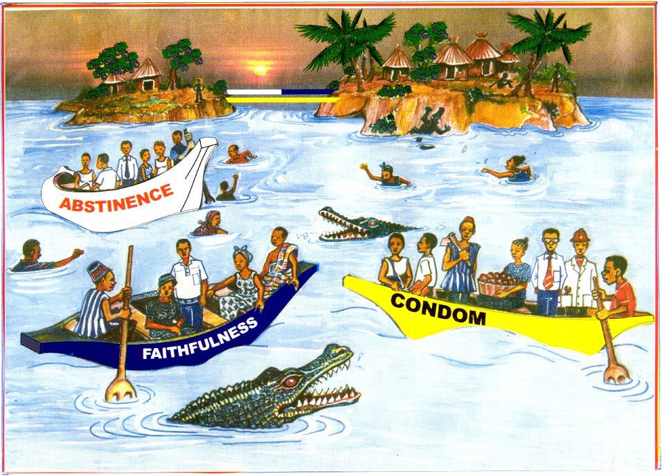 1. The Fleet : Key Features 3 Boats = ABC; Crocodiles = HIV Illustration