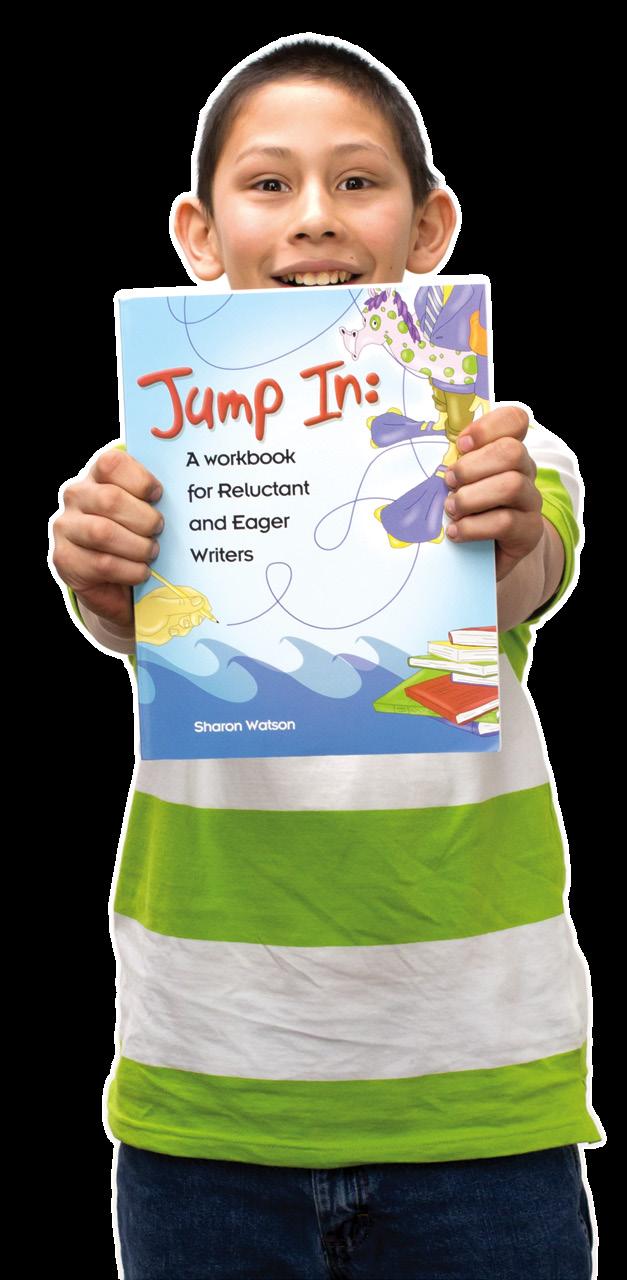 Aimed at independent learning, Jump In s engaging, light-hearted tone takes the tears out of creative writing while teaching your child how to write persuasive papers, expository essays,