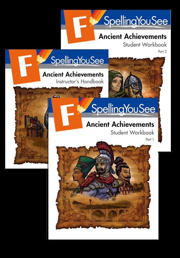 SPELLING YOU SEE - F This new multisensory spelling program has us convinced that it will help your child become a confident, successful speller, naturally and at his own speed.