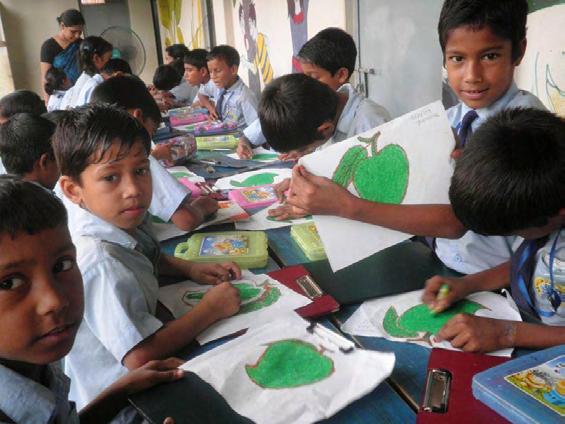 Ashulia School of HOPE Events Drawing Competition : On19 th September we arranged drawing competition in our school for the first time.