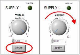 This voltage reading is incorrect; it is below the acceptable range. Possible reasons for this reading are: You are not measuring this value at the correct place on the etcb.
