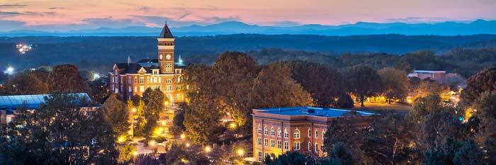ABOUT CLEMSON UNIVERSITY: One of the country s most selective public research universities, Clemson University serves a uniquely driven and highly accomplished student body.