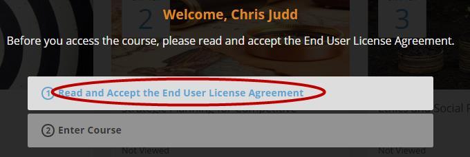 11 Click Read and Accept the End User License