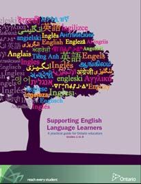 Supporting ELLs: A Practical Guide Grades 1-8 Released in 2008 Understanding ELLs Good information around the nature of the learner Working Together The whole school approach