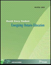 Energizing Ontario Education High levels of student achievement Reducing the gaps
