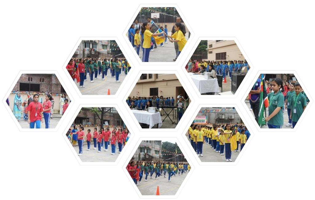 March Past Drill Competition: The March Past Competition was held on Monday, 25 th September, 2017, in