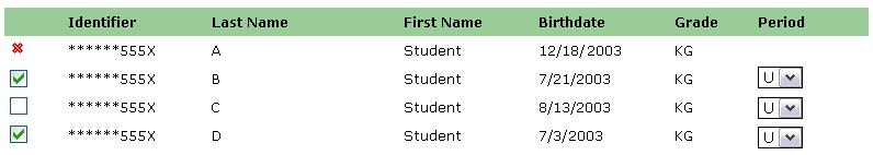 PMRN Administration - Add a Student Within the PMRN, you must first search for a student before you put them in a class. Ensure the correct teacher s class name is at the top of the page.