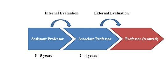 Dean s Decision 7 (9) An assistant professor is initially recruited for a fixed-term employment relationship (three to five years) for the tenure track.