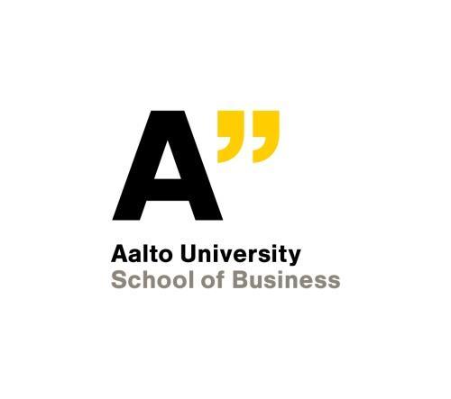 Aalto University School of Business Center for the Doctoral Program Doctoral