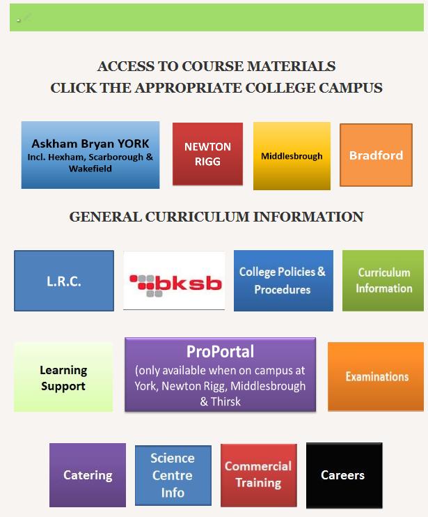 Further Education Curriculum Pages 1.
