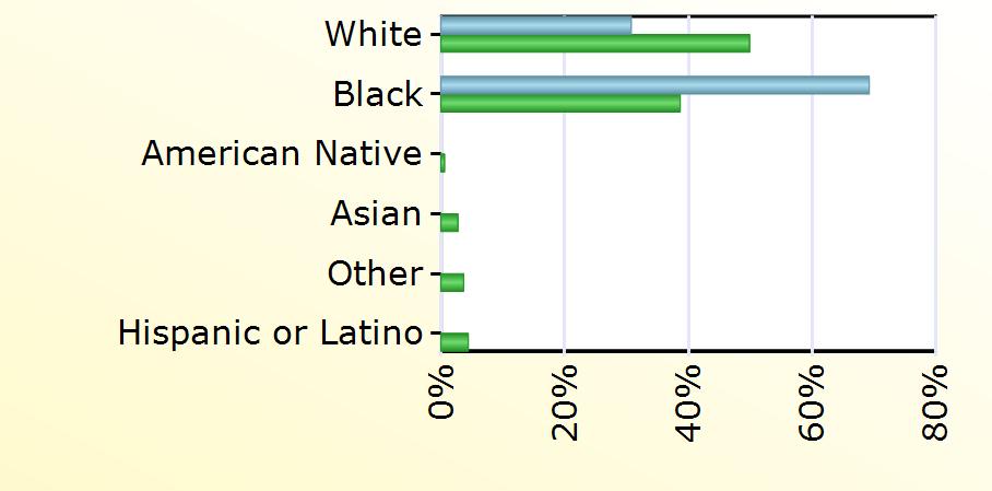 County Virginia White 8 13,104 Black 18 10,156 American Native 150 Asian 720 Other 963 Hispanic or Latino 1,163 Age King