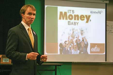 Highlights It s Money, Baby Financial Literacy Program KHEAA s popular financial literacy publication, It s Money, Baby was redesigned with new photos, graphics and more content.