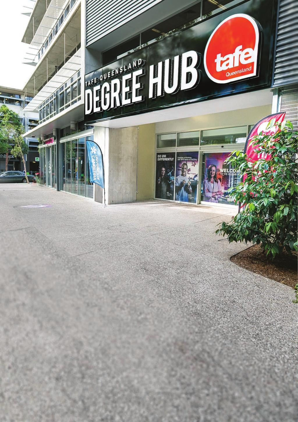 VISIT US Drop into the Degree Hub today to find out more about studying a degree at TAFE.