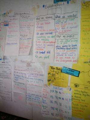 than one teacher included obtaining supplies/materials (13%) [which was also a challenge mentioned earlier in the year] and finding room on the walls to display charts and posters (7%).