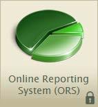 can access the ORS. Warning: Do not share your login information with anyone. All SAGE systems provide access to student information, which must be protected in accordance with federal privacy laws.