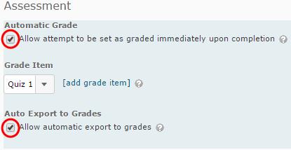 You can also choose to add a rubric on this page, as you might have in the gradebook.