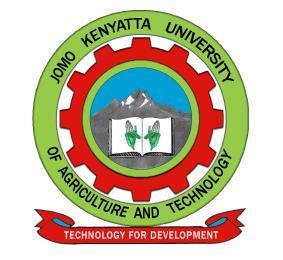 JOMO KENYATTA UNIVERSITY OF AGRICULTURE AND TECHNOLOGY COLLEGE OF HEALTH SCIENCES (COHES) SCHOOL OF BIOMEDICAL