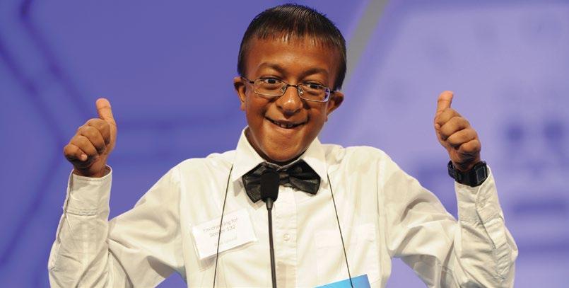 One speller s journey to the Bee Dedication, perseverance and spirit pave the way, inspiring a country A CROWD FAVORITE very so often a speller comes along who captures the hearts of his fellow