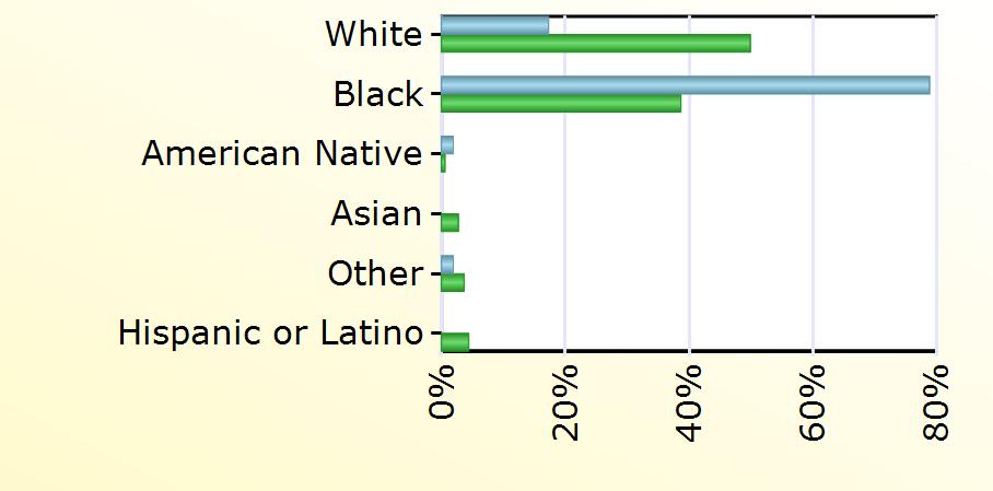 Virginia White 9 13,104 Black 41 10,156 American Native 1 150 Asian 720 Other 1 963 Hispanic or Latino 1,163 Age