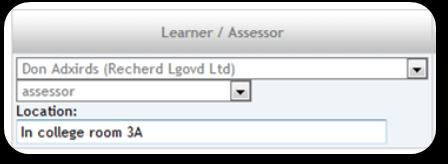 Then once you have filled in this form, click the add new session button, this will take you through to the training and assessment plan where you can add in what you