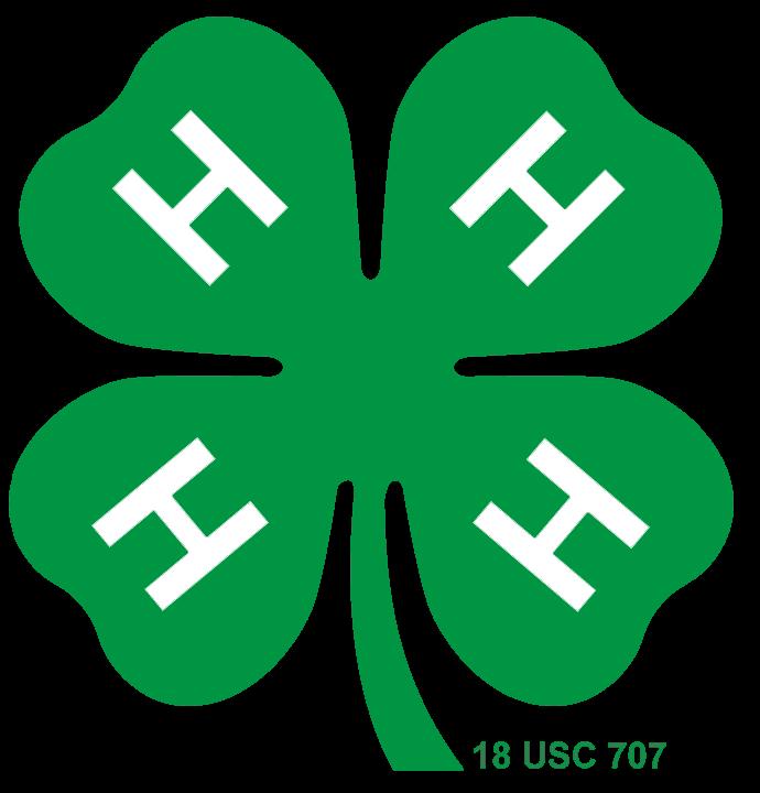 Use of 4-H Name and Emblem The official emblem is a green four-leaf clover with a white H on each leaf.