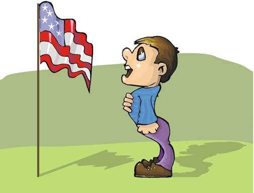 Extension Activity Study the Pledge of Allegiance In this extension activity, we take a look at the Pledge of Allegiance, an oath that is stated before the flag in ceremonies and as part of national