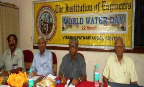 Name of Centre : WORLD WATER DAY CELEBRATIONS CV Date: 22.03.2016 Venue: IEIVLC, Railway Station Road, Visakhapatnam-16 Dr. O.Rama Mohana Rao,FIE, Hon.Secretary,IEIVLC, Chief Guest, Dr.