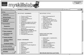 Getting Started with MySkillsLab ExerciseZone ExerciseZone includes thousands of practice items organized into 10- question practice sets on over 50 topics.
