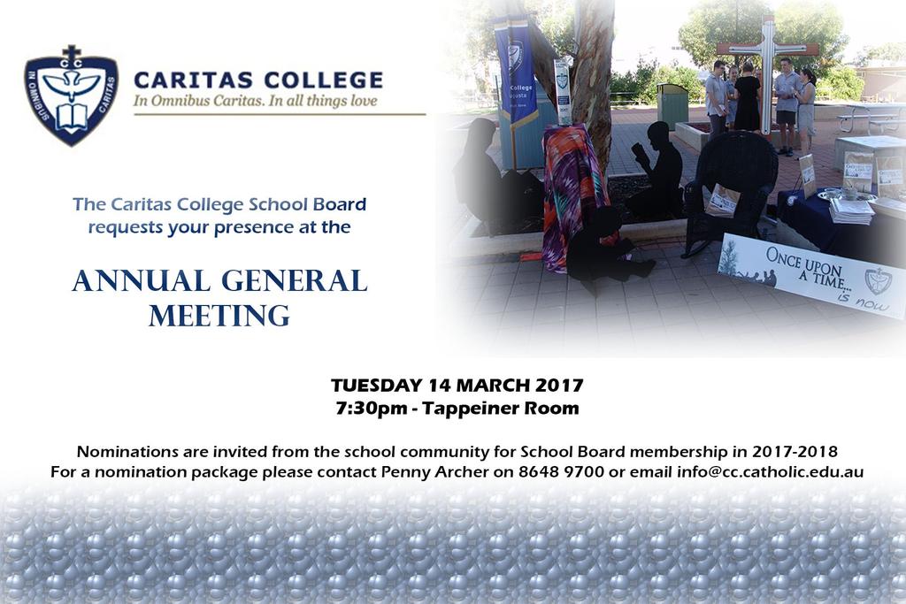 Coming Events Year 12 Child Studies Special School Visit Monday 6 March 2017 Year 3-6 SRC Mini Excursion Vinnies Visit Tuesday 7 March 2017 Year 12 Child Studies Miriam High Visit Monday 6 March 2017