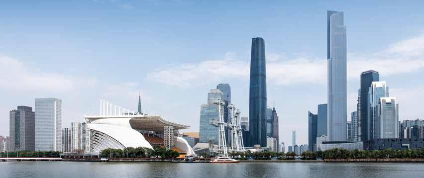 Located in Guangzhou in the heart of the Science City, Huangpu District, the facility has three buildings totaling almost 400,000 square feet of interior space, including boarding space for almost