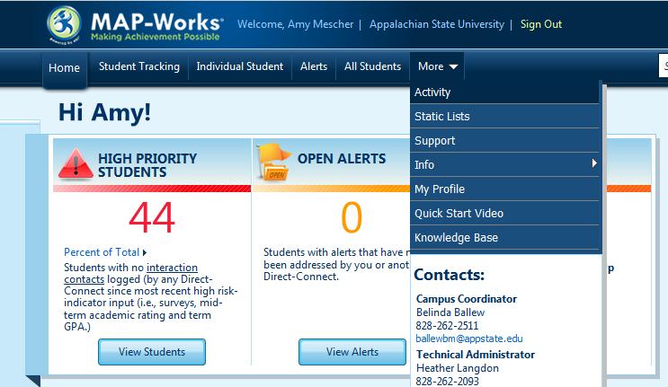 How to View ALL MAP-Works Activity Viewing activity in MAP-Works enables cross-campus communication between faculty and staff which leads to enriched interaction with the