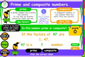 lowest common multiple of 3 numbers. Topic: Four Operations (Part 1) Activity: Prime or Composite?