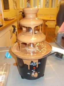 Magdalen House Chocolate Fountain Fun Variety is the spice of life so they say and at