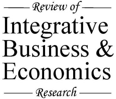 Review of Integrative Business and Economics Research, Vol. 5, no. 3, pp.