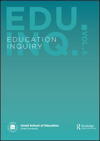 Education Inquiry ISSN: (Print) 2000-4508 (Online) Journal homepage: