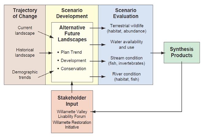 How were scenarios developed? The scenario development process involved a number of steps (see Figure 2): 1. Assess current situation and historical trends 2.