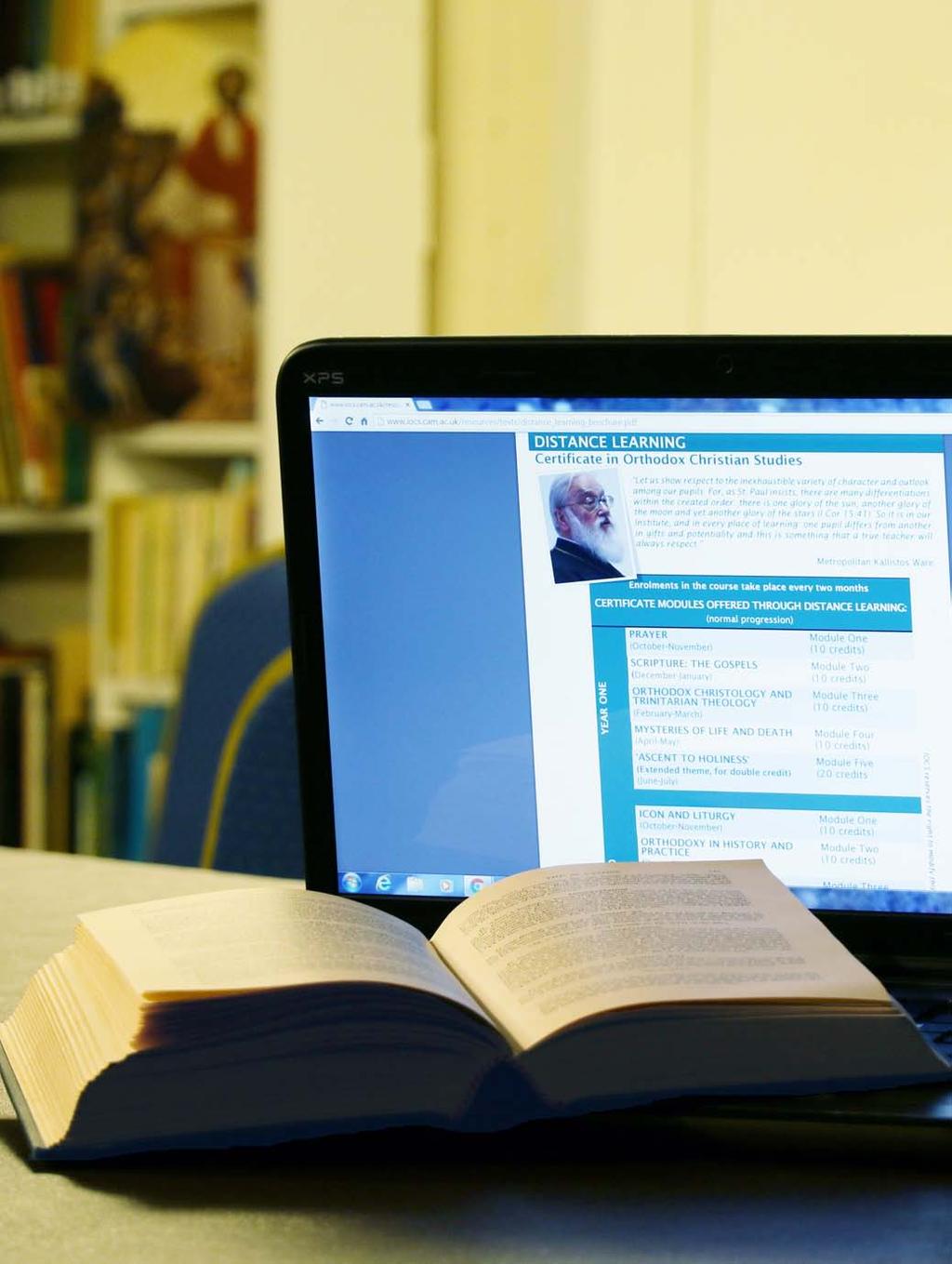 DISTANCE LEARNING CERTIFICATE IN ORTHODOX CHRISTIAN STUDIES