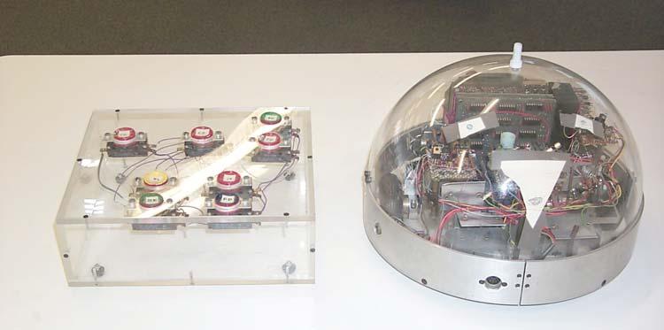 ART IMITATES LIFE 13 Figure 5. Radia Perlman's 1974 Button Box (left) and Logo Turtle (right).