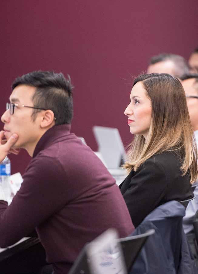 STUDENT LIFE LEARN FROM YOUR PEERS EXCHANGE IDEAS AND PERSPECTIVES The Part-Time MBA s team-based approach encourages participation, discussion and direct feedback from instructors and fellow