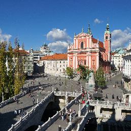 Situated between the Alps and the Adriatic Sea, the city of Ljubljana is classified as a midsized European city, but it has preserved its small-town friendliness and relaxed atmosphere while
