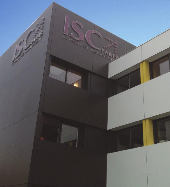ABOUT ISC PARIS z Established in 1963, ISC Paris - Business School is committed to providing business students with the high level management skills necessary to operate and perform in a global