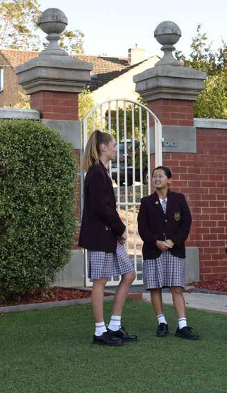 GIRLS SUMMER UNIFORM The Girls Summer Uniform may be worn in Terms One and Four: It consists of: Girton school dress with hemline mid-knee or below Girton white, striped ankle school socks Black