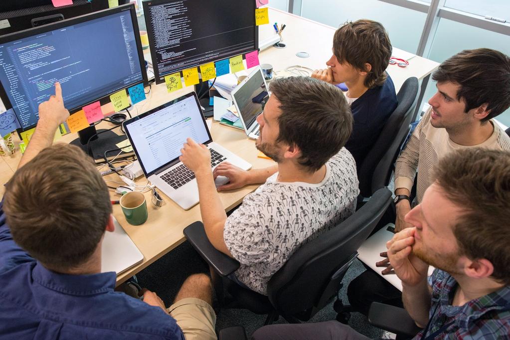 The whole team works on the same code at the same computer Mob They do all the work of a typical software