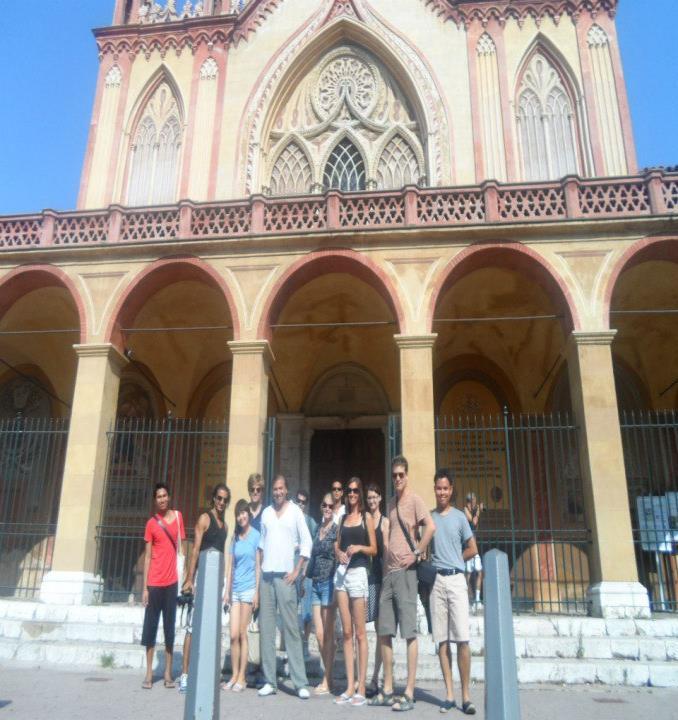 OUR STUDENTS TESTIMONIES Nicolas Kunzi Switzerland school teacher «I enjoyed a lot my stay in Nice, at the summer university and with my friends.
