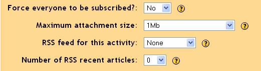 Course Setup - Adding RSS Feeds Moodle supports outgoing (out of Moodle) RSS feeds. This option needs to be enabled by the Moodle administrator.